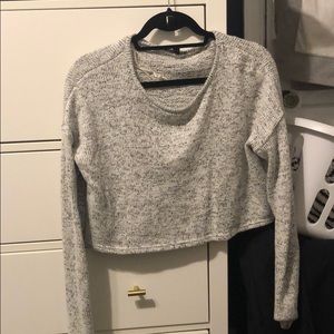 Crop sweater